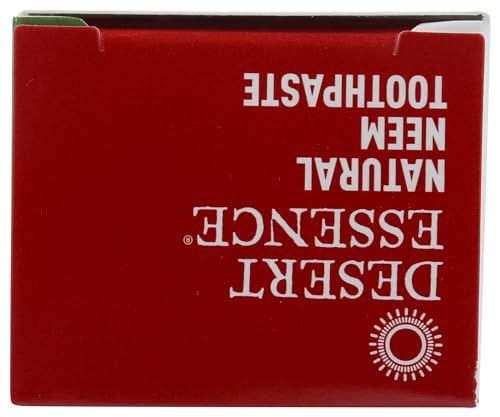 Desert Essence Neem Cinnamint Toothpaste 6.25 oz Fluoride & SLS Free - Pack of 1