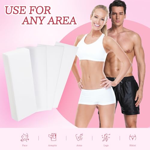 150 Pcs Wax Strips for Hair Removal 2.5x7.5 in Non-Woven Body & Facial – Roadtofree (Variation: 150 Pcs)