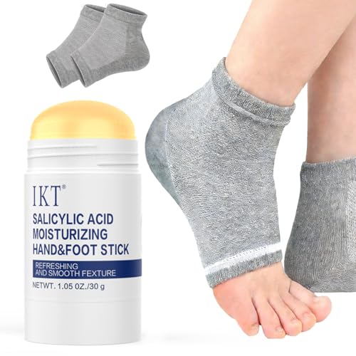 PasaRose Pack of 3 Heel Crack Care & Moisturizing Set with Socks & Repair Stick