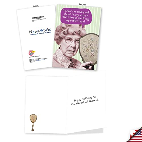 NobleWorks Birthday Greeting Cards Assortment Pack of 3