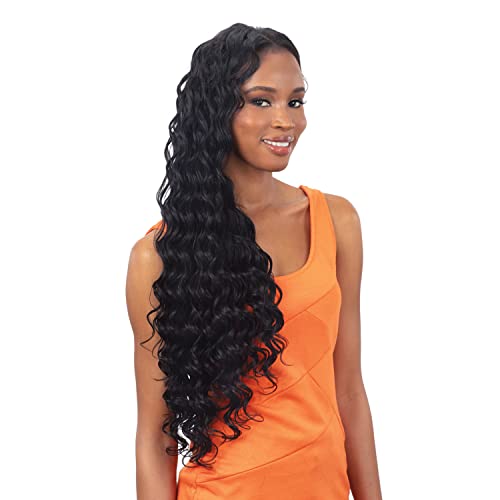 Freetress Milky Way Weave Organique Flowy Loose Deep 24" - Off Black 1B