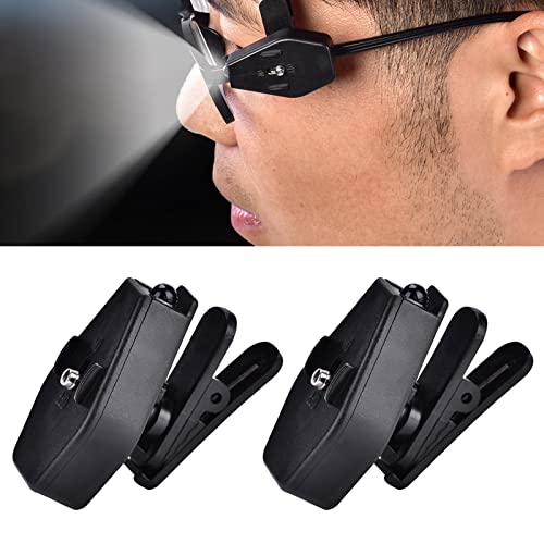 FILFEEL Mini Clip-On LED Reading Light - 360° Rotatable, 2PCS