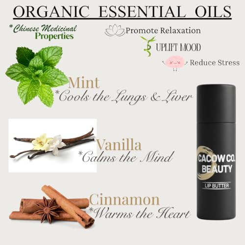 CaCow Lip Butter — All-Natural Hydrating Lip Moisturizer with Tallow & Cacao