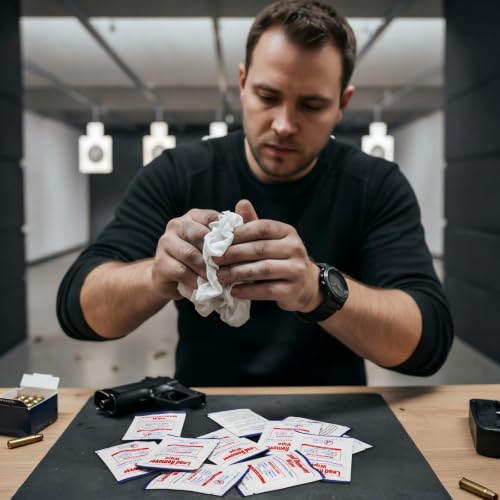 50 Pack Lead Removal Wipes for Shooting & Industrial Use