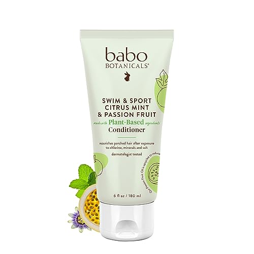 Babo Botanicals Citrus Mint & Passion Fruit Conditioner - 6 Fl Oz, All Ages, Replenishing