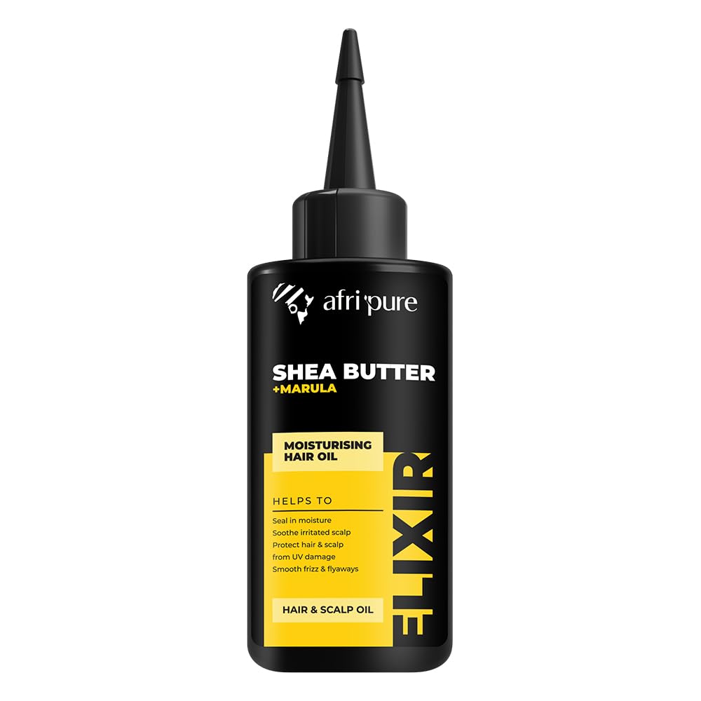 Afri Pure Marula & Shea Butter Hair & Scalp Oil Elixir 100ml