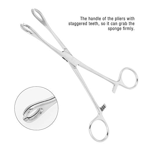 Nikou Professional Body Piercing Pliers - Stainless Steel Ear, Navel, Nose, Lip, Tongue, Septum Tool