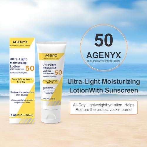 Daily Facial Moisturizer SPF 50 with Hyaluronic Acid & Niacinamide