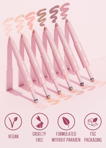 Kaja Eyeshadow Stick - Wink Dazzle 03 Peach Sprinkle, Shimmer