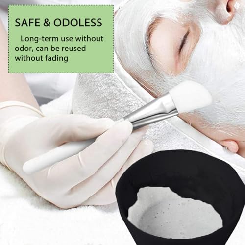 8-Pack Silicone Face Mask Mixing Bowls - Reusable Skincare Tool Set