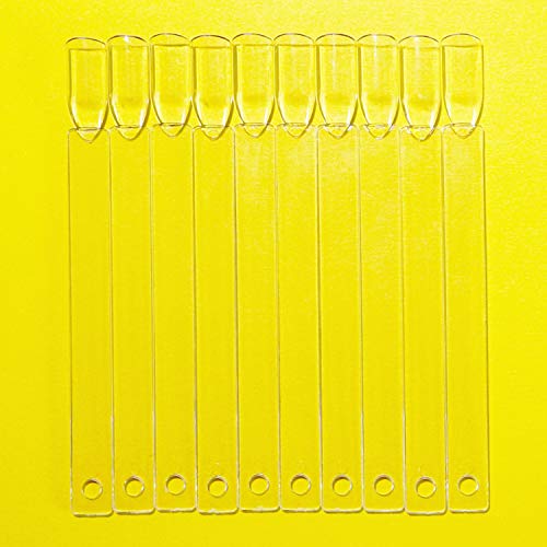 100pcs Nail Swatch Sticks with Ring for Easy Color Display