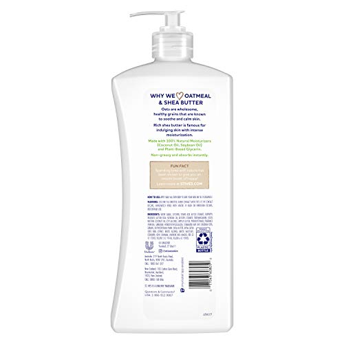 St. Ives Soothing Oatmeal & Shea Butter Lotion 21 Fl Oz - Dry Skin Moisturizer