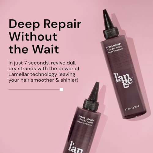 L'ANGE HAIR Hydro Therapy 7-Second Repair Treatment 6.7 Fl Oz - Hydrating & Anti-Frizz