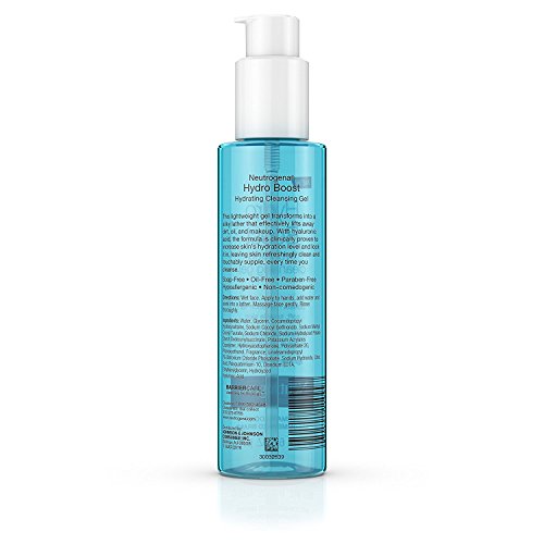 Neutrogena Hydro Boost Hydrating Facial Cleansing Gel with Hyaluronic Acid