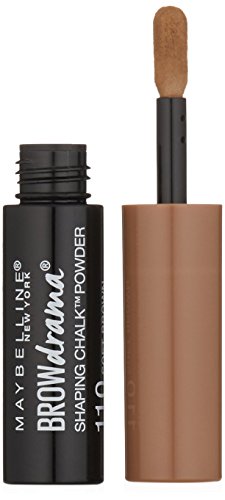 Maybelline Brow Drama Shaping Chalk Powder - Soft Brown, 0.04 oz