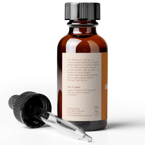Vitamin C Serum for Face - 1 fl oz Brightening Dark Spot Corrector