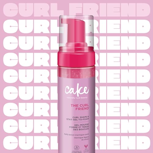 Cake Beauty Curl Friend Gel-to-Foam Styler - High Hold, 200 mL