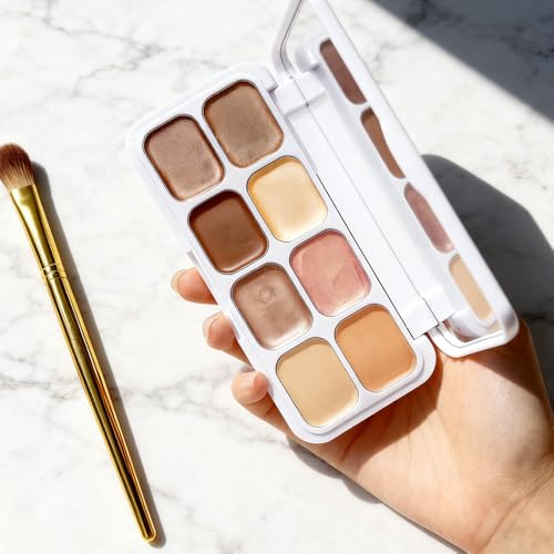 Matte 8-Color Eyeshadow Palette - Waterproof, Highly Pigmented