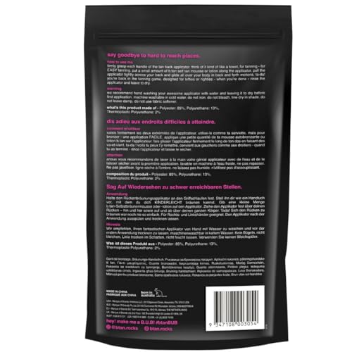 B.TAN Back Self Tanning Applicator - Streak-Free & Reusable