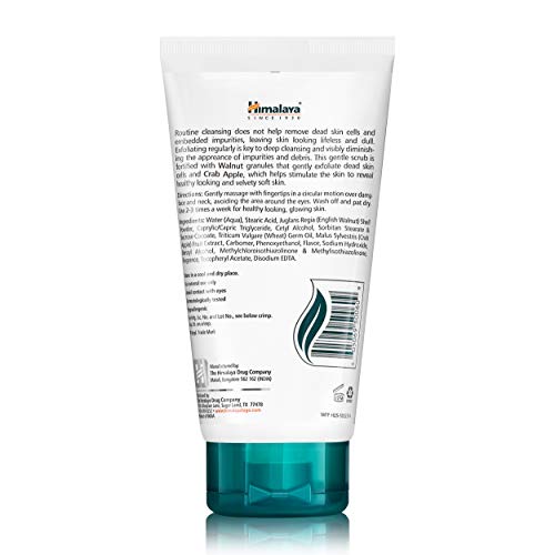 Himalaya Gentle Exfoliating Walnut Face Scrub 5.07 Fl Oz (Pack of 2)