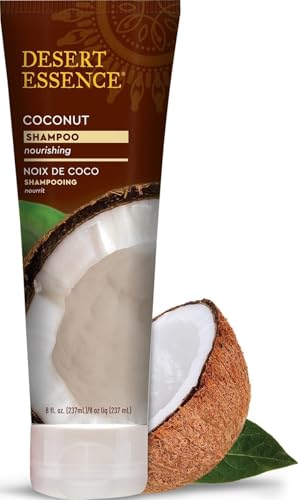 Desert Essence Coconut Shampoo for Dry Hair - 8 fl oz