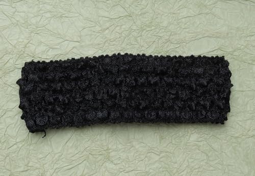 Ruwado 4 Pcs Crochet Headbands - Soft Retro Knitted Hair Accessories