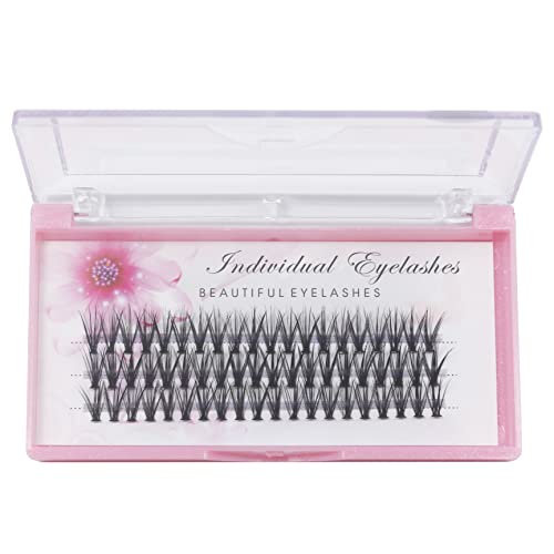 Bodermincer 14mm False Eyelash Clusters 0.07mm Thick Natural Curl Handmade Bulk