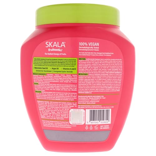 SKALA Watermelon Treatment Cream & Leave-In Conditioner for Curly Hair - 1000g