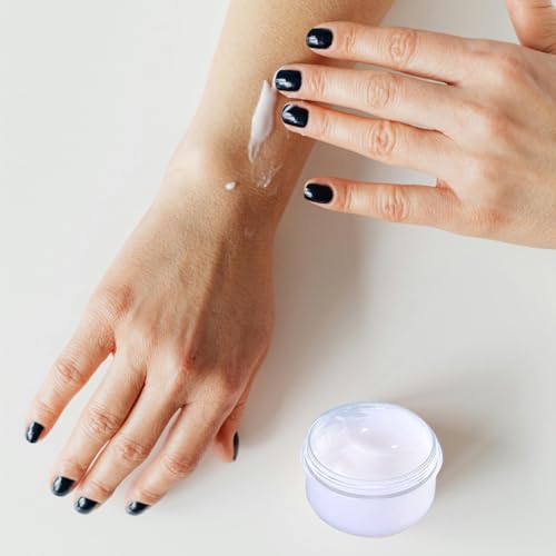 Travel Containers Set - 5 Pcs 10ml Jars for Creams & Lotions