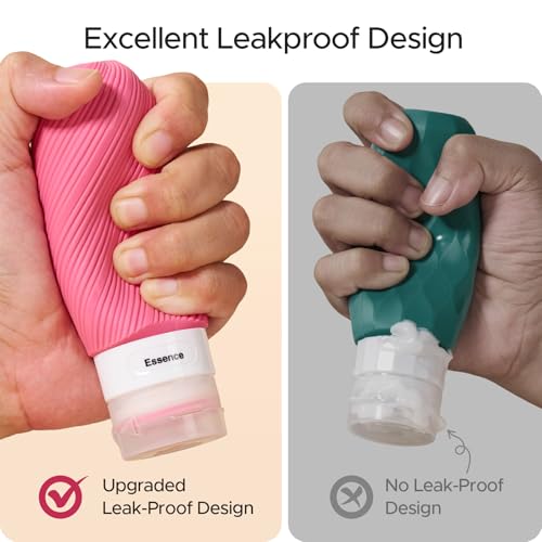 LitBear 23-Piece TSA Approved Travel Bottle Set for Toiletries Leak-Proof