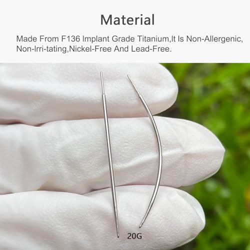 WOLAYI G23 Titanium Threadless Piercing Taper Tool for Body Jewelry