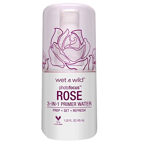 Wet n Wild Photo Focus Primer Water - Rose Addiction, 1.52 oz