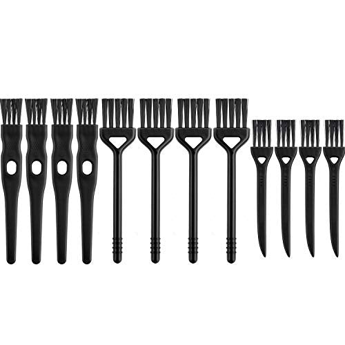 Boao 12 Pack Electric Razor Cleaning Brush Set - 3 Sizes