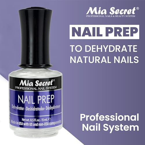 Mia Secret Nail Dehydrator and XTRABOND Primer Set - 15ml Prep Bundle