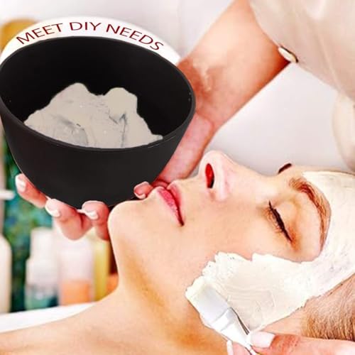 8-Pack Silicone Face Mask Mixing Bowls - Reusable Skincare Tool Set