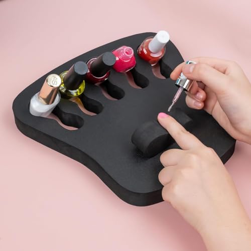 ButterFox Nail Polish Organizer Holder - Black Nail Art Stand