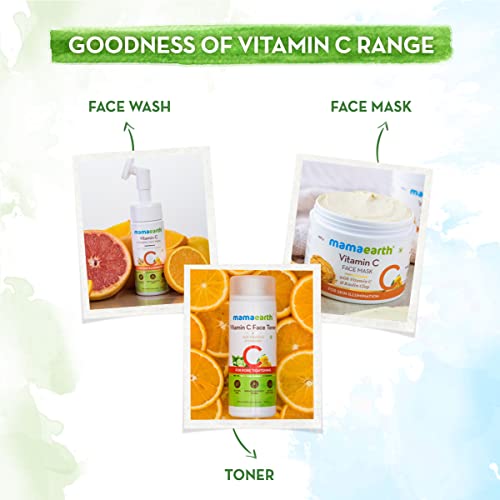 Mamaearth Vitamin C Day Cream SPF 20 - Brightening Moisturizer for Face 50g