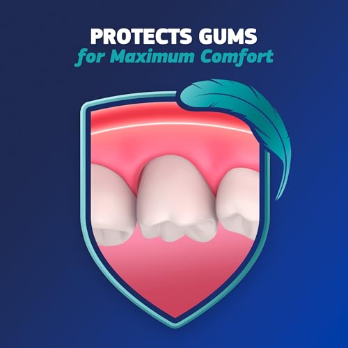 Fixodent Denture Adhesive Free, Strong Hold for Full & Partial Dentures - 1.4oz (Pack of 2)