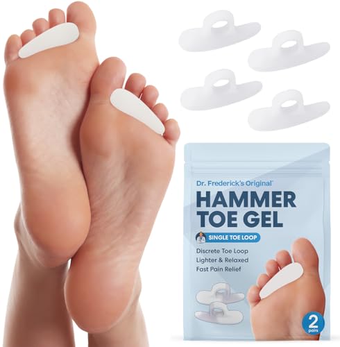 Dr. Frederick's Original Hammer Toe Corrector - Soft Gel Cushions, 2 Pairs