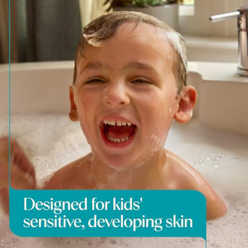 Aveeno Kids Face & Body Wash for Sensitive Skin, 18 fl oz - Tear-Free & Hypoallergenic
