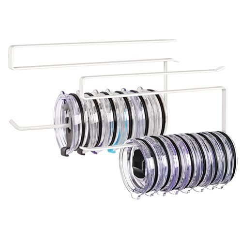 2 Pack Tumbler Lid Organizer - Holds Up to 20 Lids, Space-Saving Design