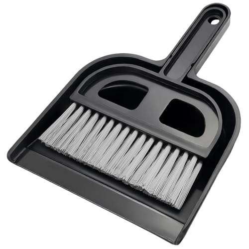 Compact Mini Dustpan and Brush Set for Home and Office