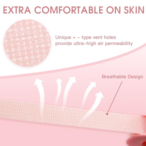 Silicone Eyelash Extension Tape - Breathable Medical Adhesive 0.5 In x 4 Yds (2 Rolls)