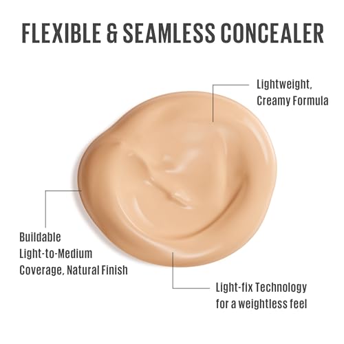 KAJA Don't Settle Liquid Concealer 04 Waffles - 0.21 Oz, Hydrating, Buildable Coverage