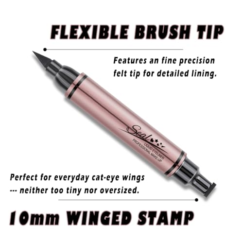 Jumbo Ink Tank Dual-Ended Eyeliner with Cat Eye Stamp