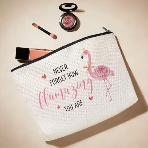 Funny Pink Flamingos Cosmetic Bag Flamingo Gifts Decor Party Supplies