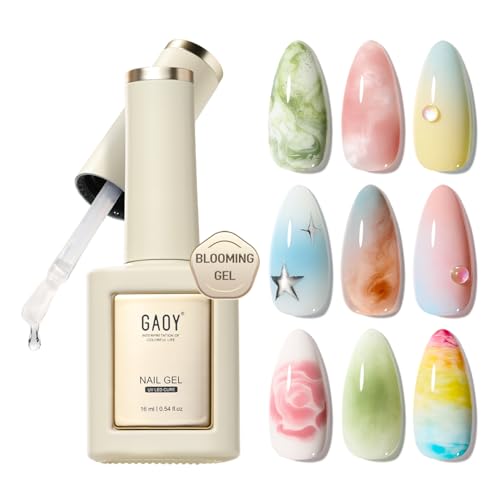 GAOY 16ml Blooming Gel Nail Polish for Nail Art - UV Cure