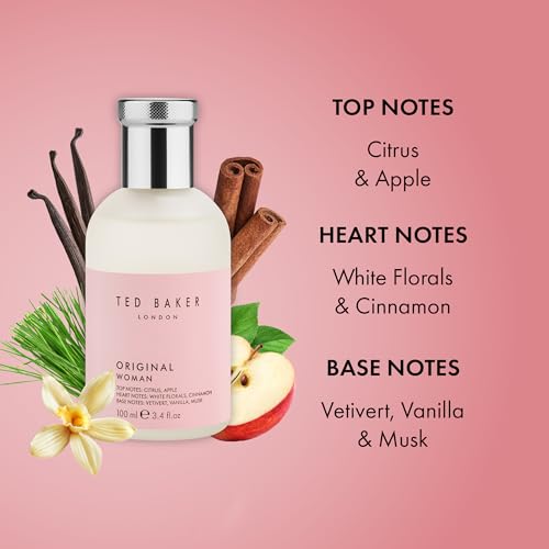 Ted Baker Woman Pink Eau de Toilette - Floral Green Fragrance, 3.38 fl oz