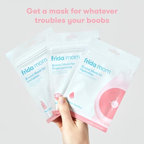 Frida Mom Breast Mask for Lactation Support, Made with Fenugreek &