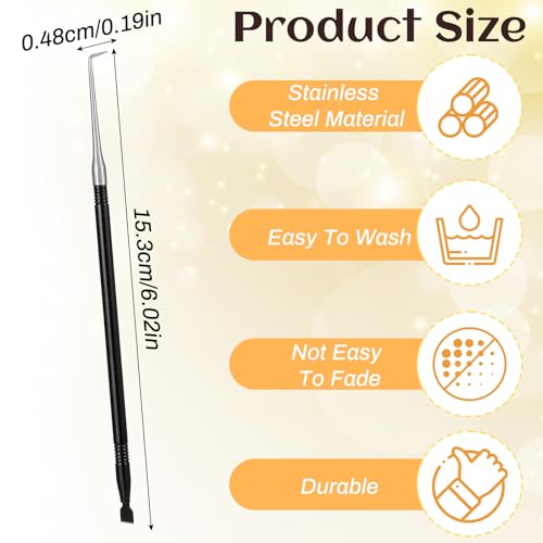 2-in-1 Lash Lift Tool - Stainless Steel Eyelash Separator & Comb